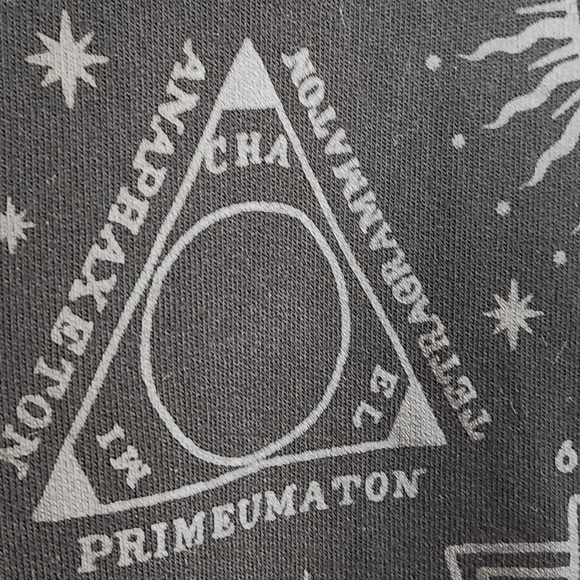 Killstar Dress Womens Small Goth Emo Punk Mini Ribbed Occult Graphic Print - Picture 5 of 16